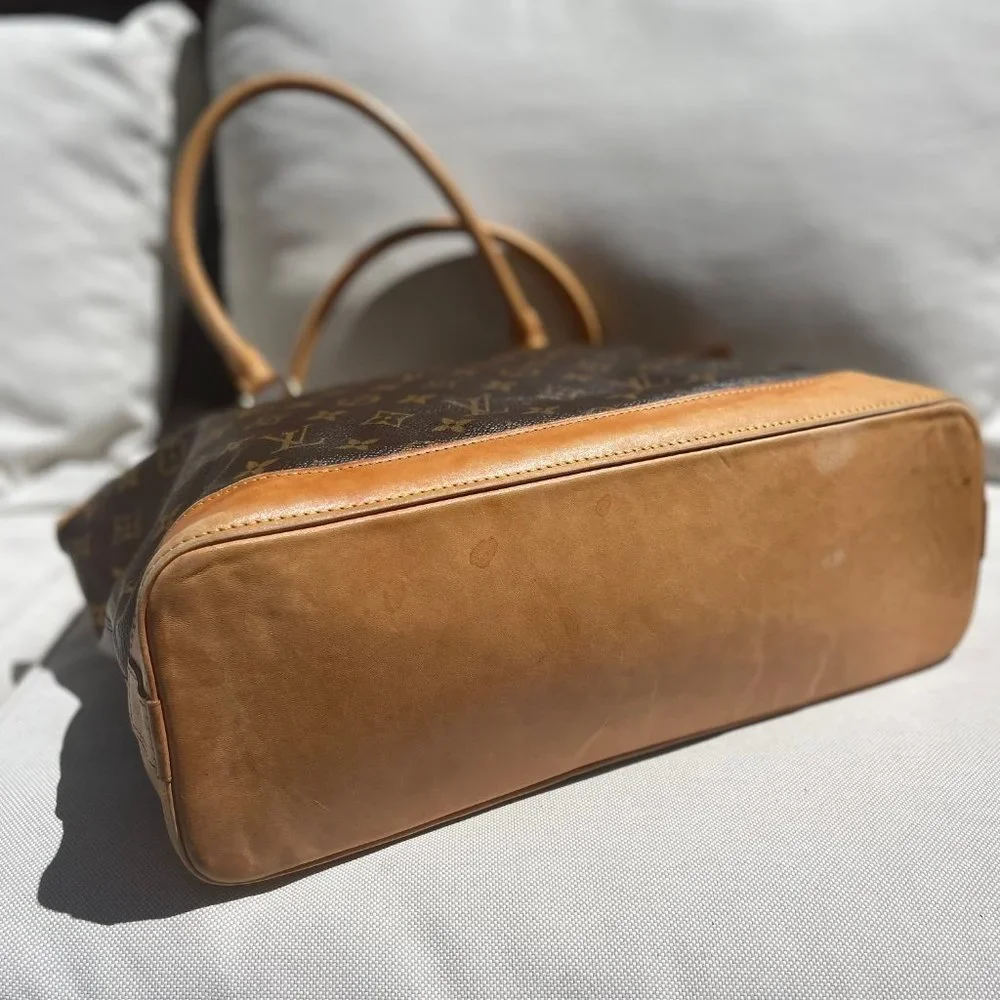 Louis Vuitton LV Tote Bag M40104 Lockit Vertical Brown Monogram - Picture 8 of 14